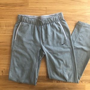Nike Dri-Fit Athletic Gray Sweat Pants